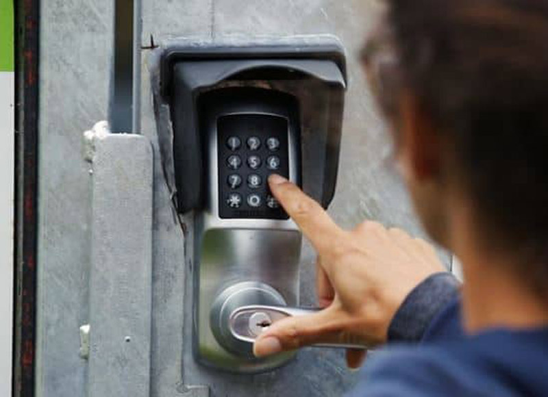 High-Security Lock to Secure Against Potential Burglars